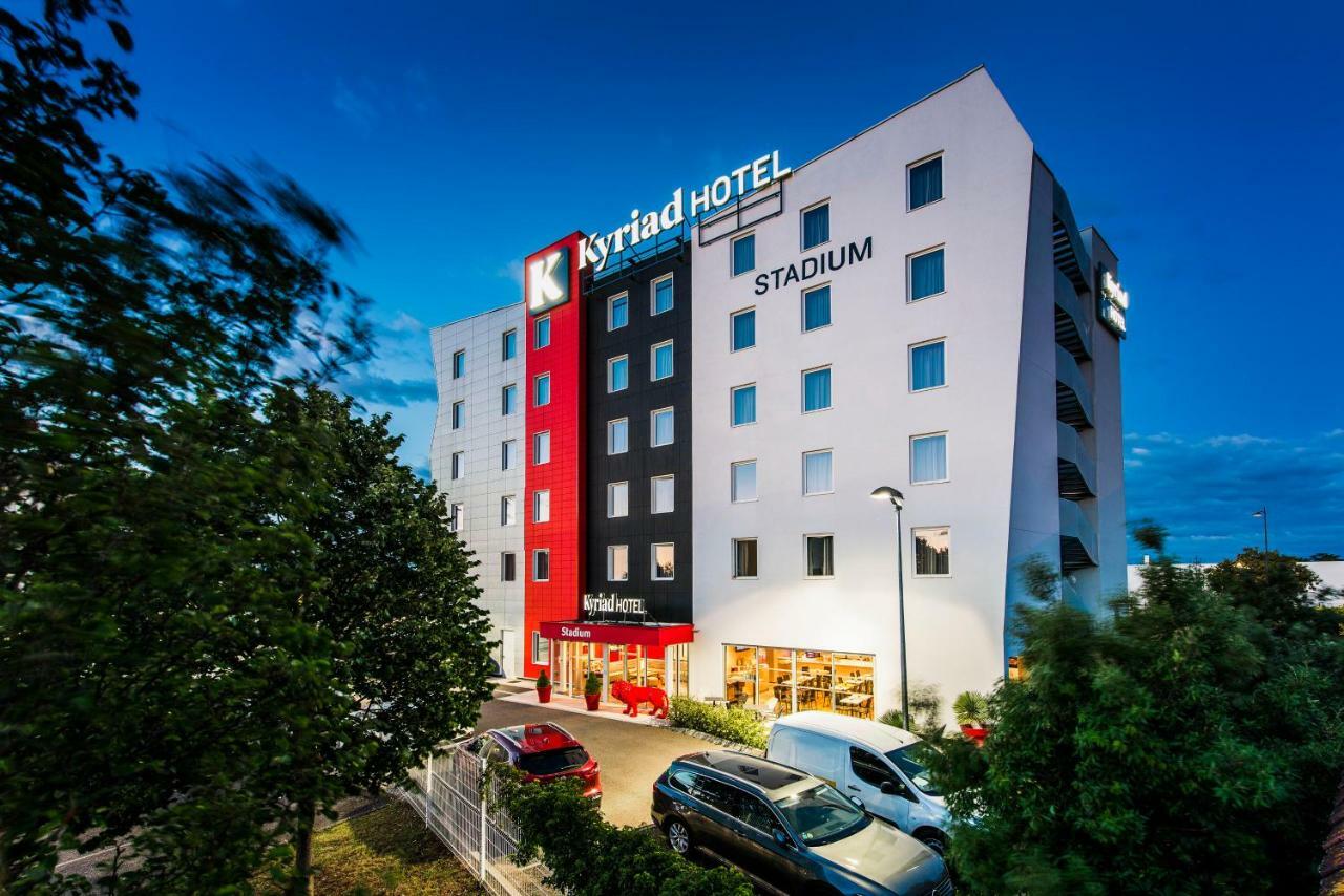 Kyriad Lyon Est Stadium Eurexpo Meyzieu Exteriör bild