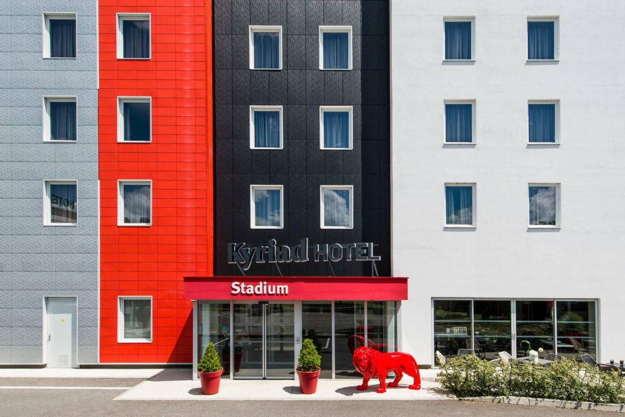 Kyriad Lyon Est Stadium Eurexpo Meyzieu Exteriör bild
