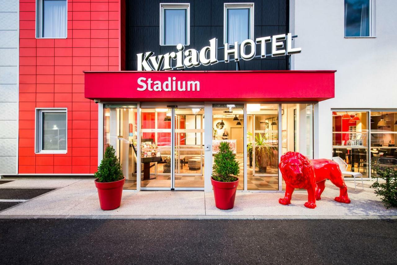 Kyriad Lyon Est Stadium Eurexpo Meyzieu Exteriör bild