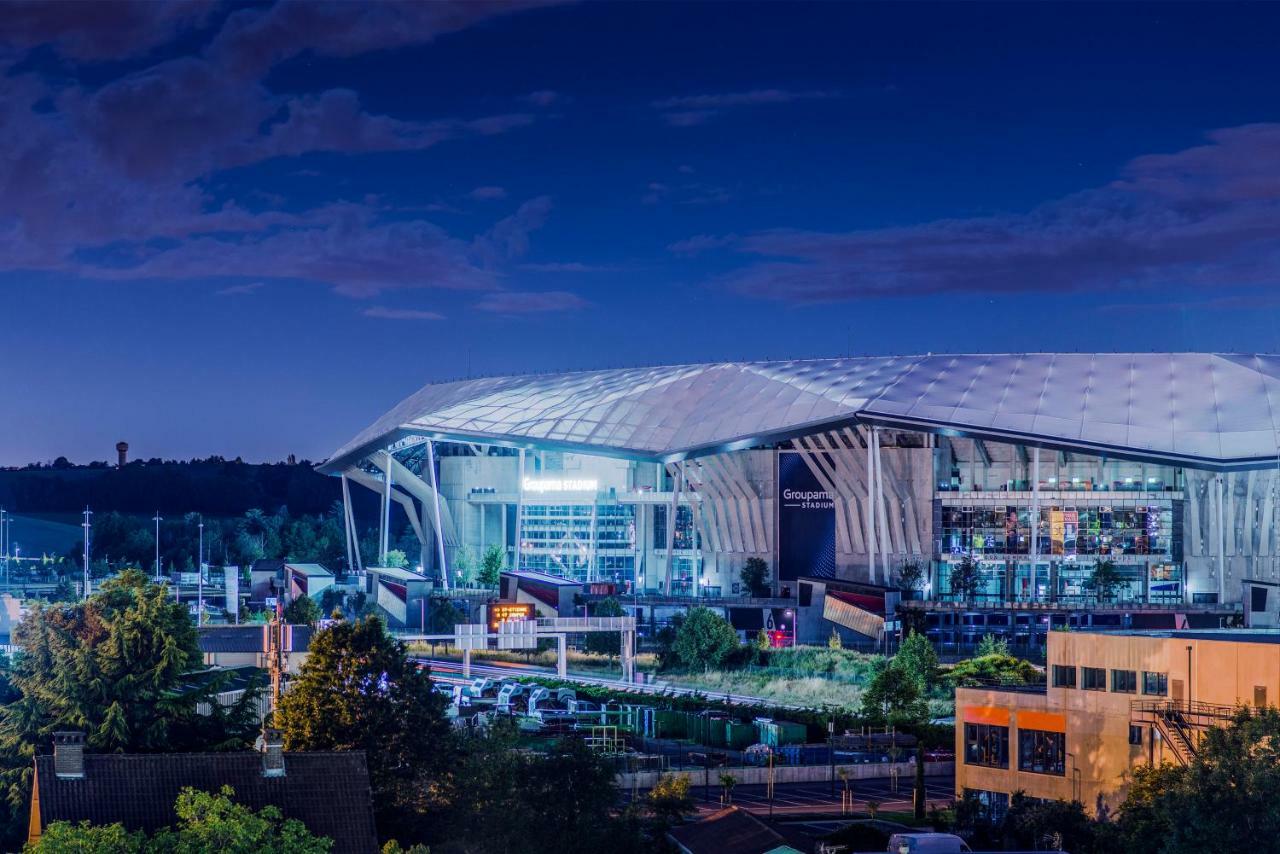 Kyriad Lyon Est Stadium Eurexpo Meyzieu Exteriör bild