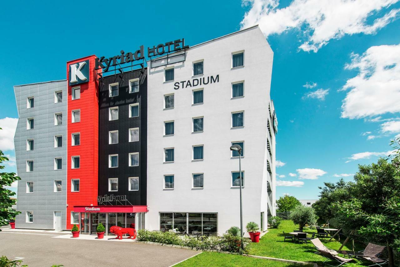 Kyriad Lyon Est Stadium Eurexpo Meyzieu Exteriör bild